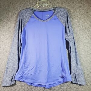 The North Face Women's Purple Running/Training Long Sleeve Top L